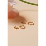 [ancafe.shop]Đôi hoa tai vàng 14k chuỗi hạt bi