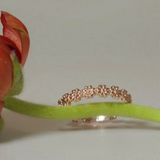 [ancafe.shop]Nhẫn bạc nữ,hoa kín,tinh tế,ngón út