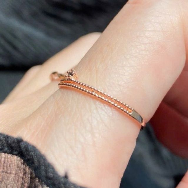 [ancafe.shop]Nhẫn ngôi sao nhỏ bạc nữ thanh lịch