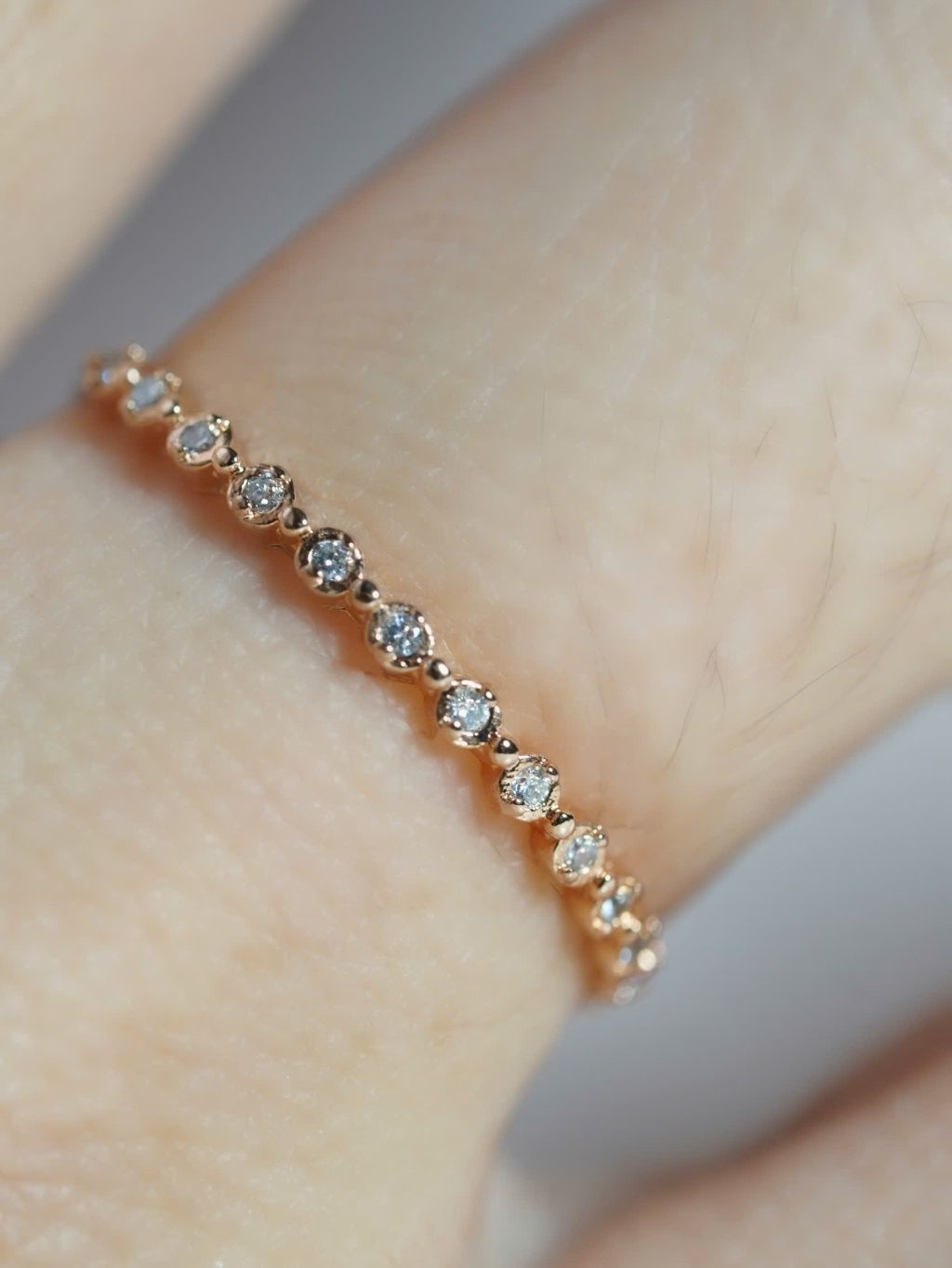 [ancafe.shop]Nhẫn bạc nữ đính đá trắng tròn,mảnh mai,thanh lịch