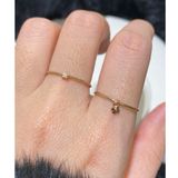 [ancafe.shop]Nhẫn hoa bốn cánh swing, thanh lịch