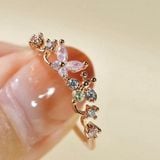 [ancafe.shop]Nhẫn nữ bướm tím đáng yêu,xinh xẻo