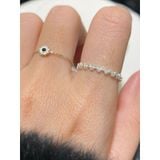 [ancafe.shop]Nhẫn ngón giữa bông hoa, thanh lịch