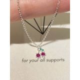 [ancafe.shop]Dây chuyền nữ mặt quả cherry đáng yêu