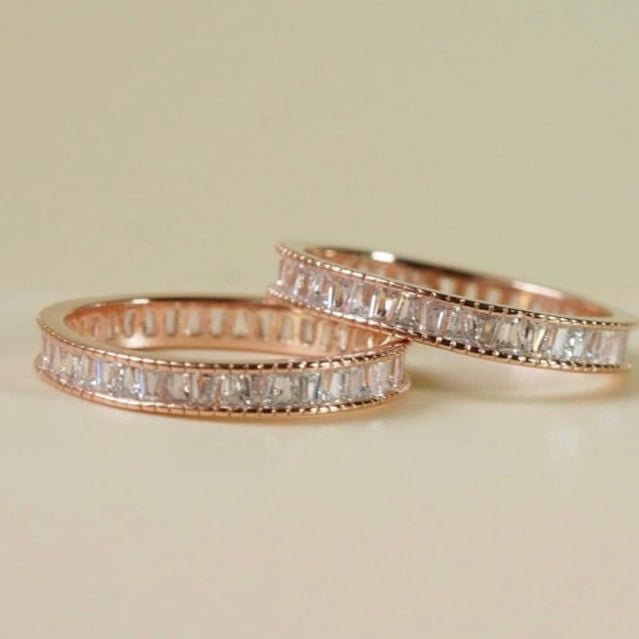 [ancafe.shop]Nhẫn bạc nữ đá trắng thanh lịch,tinh tế