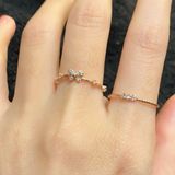 [ancafe.shop]Nhẫn bướm bạc nữ mảnh mai