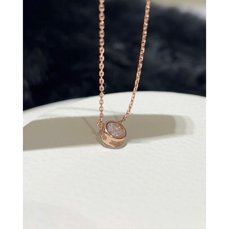 Dây chuyền mặt tròn nữ đơn giản,tinh tế,nhẹ nhàng