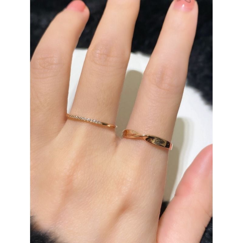 [ancafe.shop] Nhẫn, trỏ, trơn, thanh lịch, nhẹ nhàng