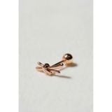 [ancafe.shop]1 chiếc hoa tai vàng 14k knot,nút thắt đáng yêu,thanh lịch