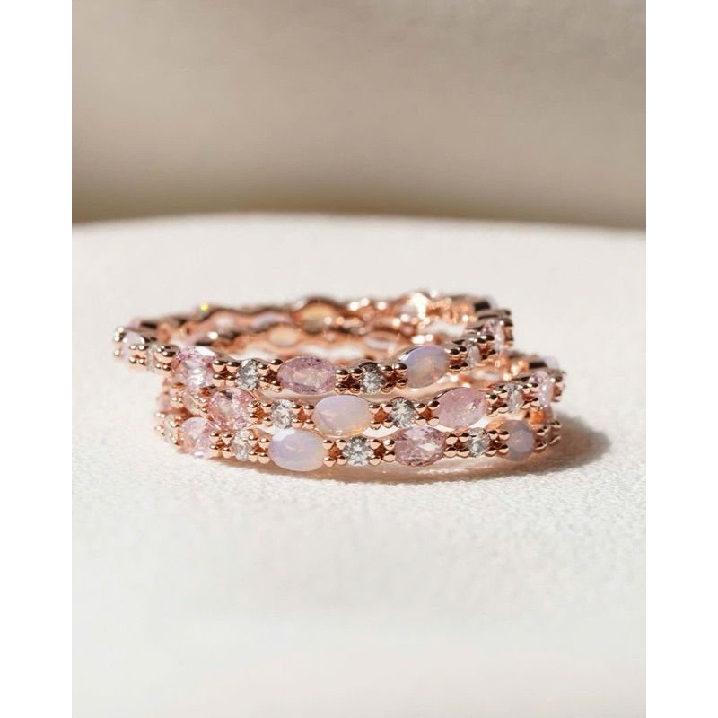 [ancafe.shop]Nhẫn đá màu xinh xẻo