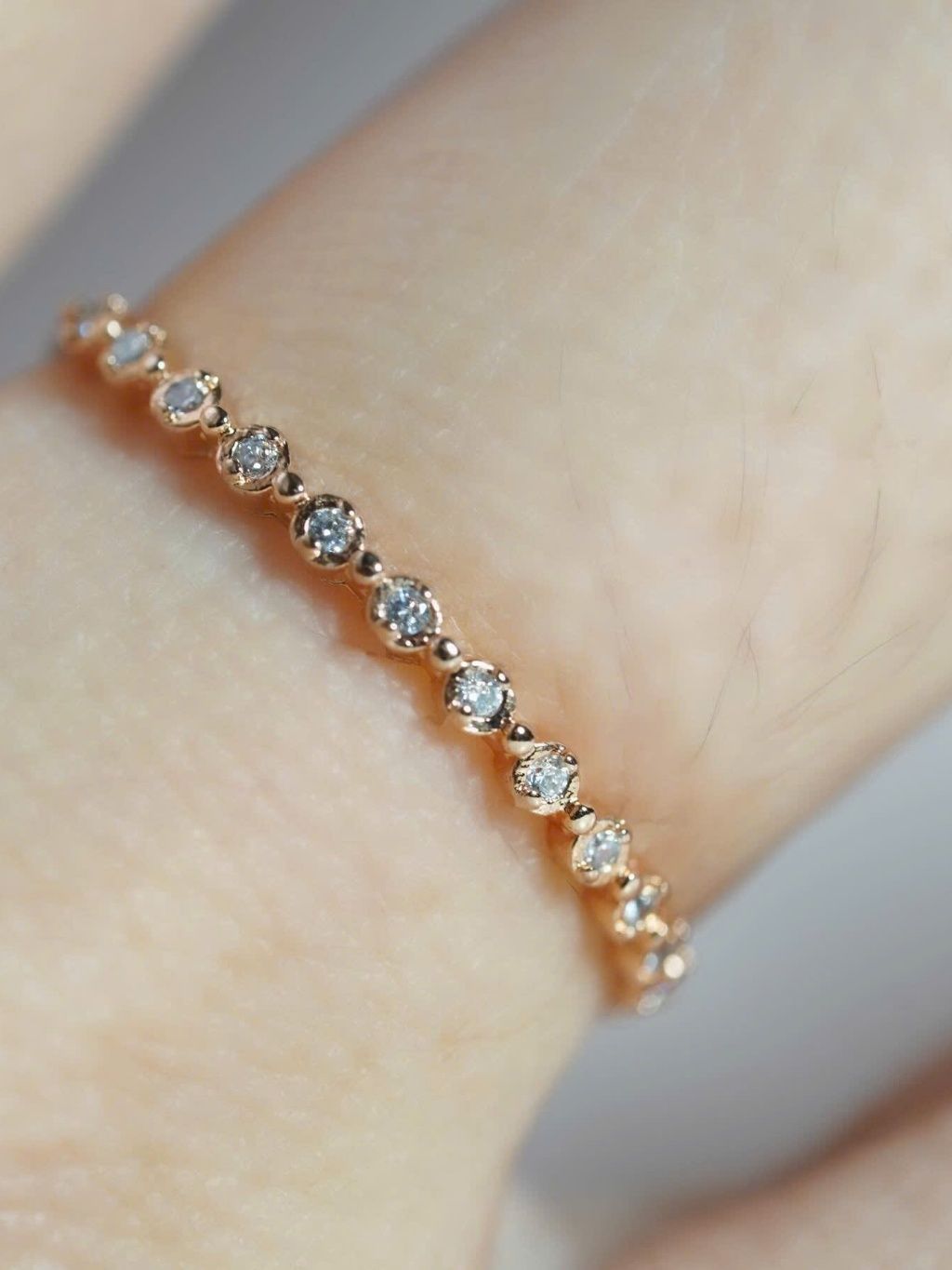 [ancafe.shop]Nhẫn bạc nữ đính đá trắng tròn,mảnh mai,thanh lịch