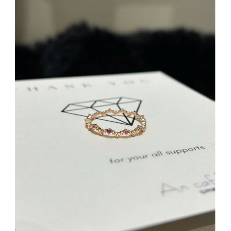 [Ancafe.shop]Nhẫn đá màu xinh xắn