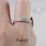 [ancafe.shop]Nhẫn bạc nữ,đính full đá cz cao cấp