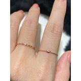 [ancafe.shop]Nhẫn đá cam, tim rỗng đính đá thanh lịch