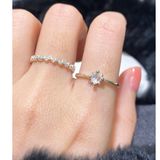 [ancafe.shop]Nhẫn ngón trỏ đá moonstone, thanh lịch