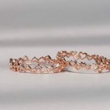 [ancafe.shop]Nhẫn tim xen kẽ nhau,tinh tế