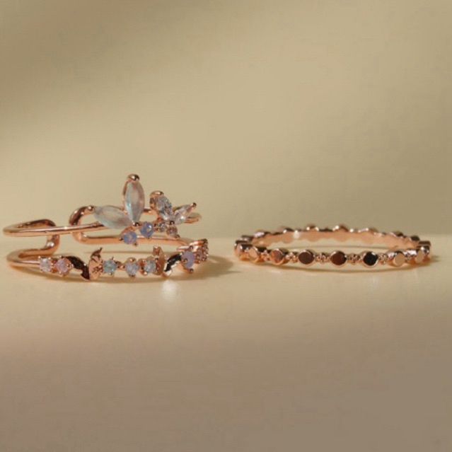 [ancafe.shop]Nhẫn bướm nữ hai line,freesize