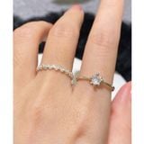 [ancafe.shop]Nhẫn ngón trỏ đá moonstone, thanh lịch