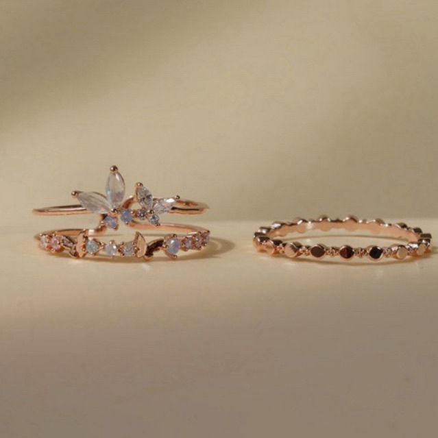 [ancafe.shop]Nhẫn bướm nữ hai line,freesize