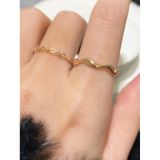 [ancafe.shop] Nhẫn, trơn,thanh lịch, xinh xắn, sóng