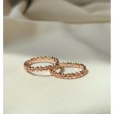 [ancafe.shop]Nhẫn bạc nữ hoa 4 lá may mắn xinh xắn