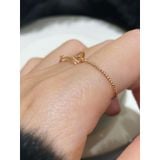 [ancafe.shop]Nhẫn đá cam, tim rỗng đính đá thanh lịch