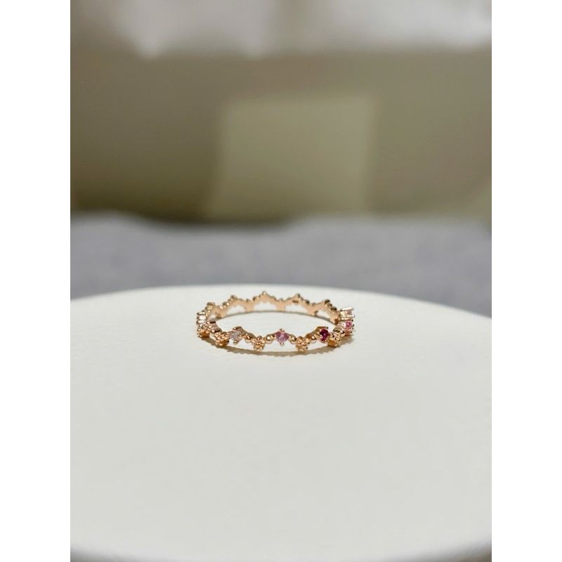 [Ancafe.shop]Nhẫn đá màu xinh xắn