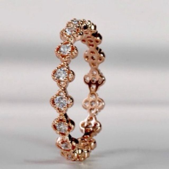 [ancafe.shop]Nhẫn nữ hoa xinh xỉu,lung linh