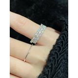 [ancafe.shop]Nhẫn nữ bạc đá màu đáng yêu,thanh lịch