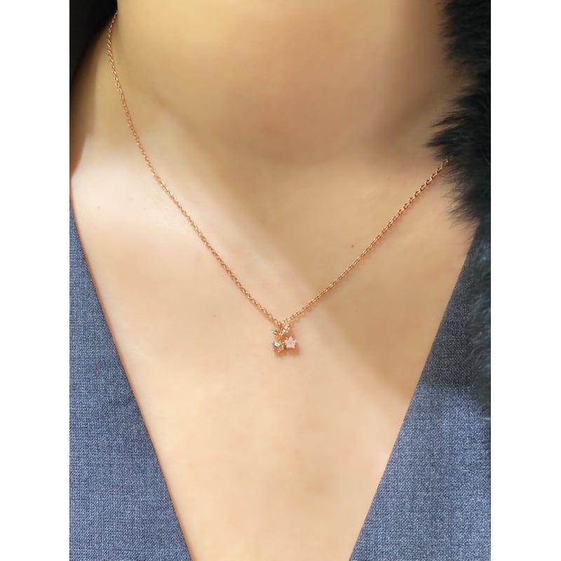 [ancafe.shop]Dây chuyền mặt trái cherry, thanh lịch