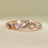 [ancafe.shop]Nhẫn nữ bướm tím đáng yêu,xinh xẻo