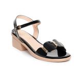 giày sandal nữ đế PU kem siêu nhẹ cao 5cm Hanatabi quai ngang hậu c bigsize (35-42) mã HNSDG5F1003