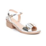 giày sandal nữ đế PU kem siêu nhẹ cao 5cm Hanatabi quai ngang hậu c bigsize (35-42) mã HNSDG5F1003