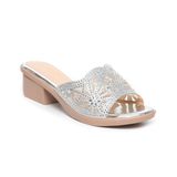 dép nữ đế PU kem siêu nhẹ cao 5cm Hanatabi quai lưới đính đá bigsize (35-42) mã HNDE5F1036