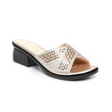 dép nữ đế PU đen siêu nhẹ cao 5cm Hanatabi quai ngang đính đá bigsize (35-42) mã HNDE5F1110