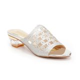 dép nữ cao gót mica 3cm Hanatabi quai lưới đính đá đế TA cao cấp bigsize (35-41) mã HNDE3F915