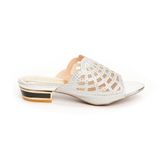 dép nữ cao gót viền đồng 3cm Hanatabi quai lưới đính đá đế TA cao cấp bigsize (35-41) mã HNDE3F951
