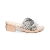 dép nữ đế PU kem siêu nhẹ cao 5cm Hanatabi quai lưới bigsize (35-42) mã HNDE5F1099