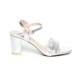 giày sandal nữ cao gót 7cm Hanatabi quai 2 xếp mũi vuông hậu c đế TA bigsize (35-41) mã HNSDG7F936