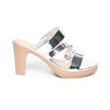 dép nữ đế PU kem siêu nhẹ cao 9cm Hanatabi quai chéo bigsize (36-40) mã HNDE9F1080
