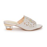 dép nữ cao gót mica 3cm hanatabi quai lưới đính đá đế TA cao cấp bigsize (35-41) mã HNDE3F898