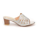 dép nữ cao gót lăn vân gỗ cao 5cm Hanatabi quai lưới đính đá đế TA cao cấp bigsize (35-41) mã HNDE5F910