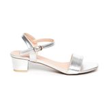 giày sandal nữ cao gót 3cm Hanatabi quai ngang mũi vuông hậu c đế TA bigsize (35-41) mã HNSDG3F875