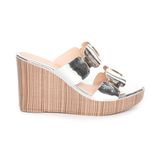 Dép nữ đế xuồng PU siêu nhẹ cao 9cm Hanatabi quai nhị (35-39) mã HNDE9F1016