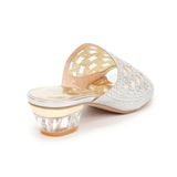 dép nữ cao gót mica 3cm Hanatabi quai lưới đính đá đế TA cao cấp bigsize (35-41) mã HNDE3F915