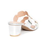 dép nữ cao gót 5cm Hanatabi quai nhị mũi vuông đế TA cao cấp bigsize (35-41) mã HNDE5F1006