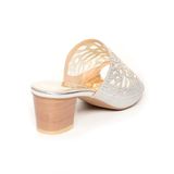 dép nữ cao gót lăn vân gỗ cao 5cm Hanatabi quai lưới đính đá đế TA cao cấp bigsize (35-41) mã HNDE5F960