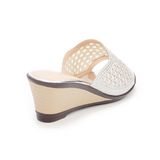 Dép nữ Hanatabi quai lưới đính đá đế xuồng siêu nhẹ cao 7cm mã HNDEL7F945 (Size 35 -> 39)