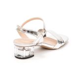 giày Sandal Nữ Cao Gót Mica 3cm Hanatabi Quai 1 Xếp Mũi Vuông Hậu C Đế TA Bigsize (35-41) Mã HNSDG3F329