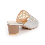 dép nữ cao gót lăn vân gỗ cao 5cm Hanatabi quai lưới đính đá đế TA cao cấp bigsize (35-41) mã HNDE5F909